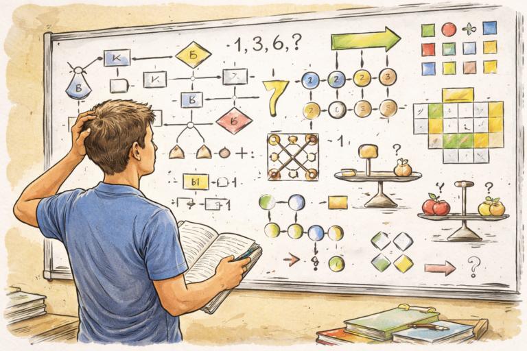Como estudar raciocínio lógico para concursos públicos: guia prático para aprender o básico